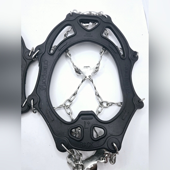 Crampons L+ Stainless Steel Anti Slip Boot Ice Cleats NWOT - Picture 6 of 7